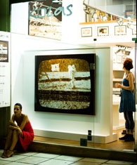 "From the Earth to the Moon", single exhibition, June 2010