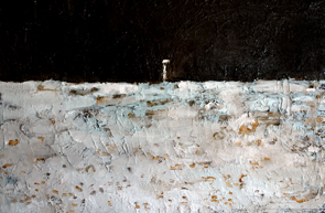 ΚΑΜΕΡΑ ΣΤΗ ΣΕΛΗΝΗ, 2011, 90 x 160 εκ., λάδι σε καμβά