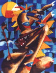 Muerte / 2000 / 30 x 40 cm / oil-pastel on paper