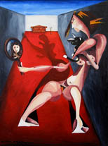 Reflection / 2001 / 90 x 120 cm / oil on canvas