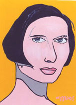 I.Rosselini / 1991 / 50 x 70 cm / acrylic on canvas