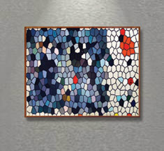 2005, 19 x 24 cm, acrylic & ink on varnished paper pasted on wood