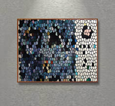 2005, 19 x 24 cm, acrylic & ink on varnished paper pasted on wood